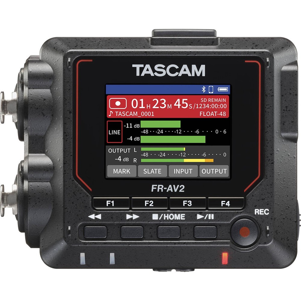 Tascam FR-AV2 32-Bit Float Field Recorder and Timecode Generator with Mixer