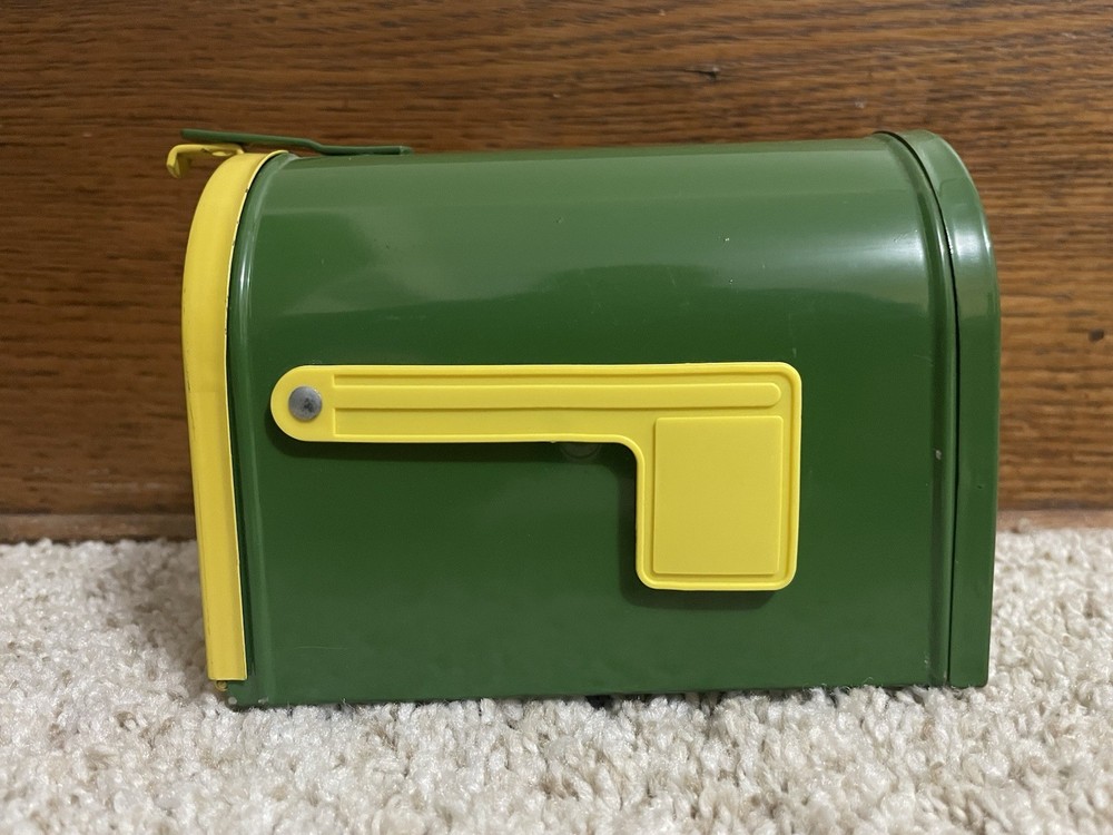 Vintage John Deere Miniature Mailbox
