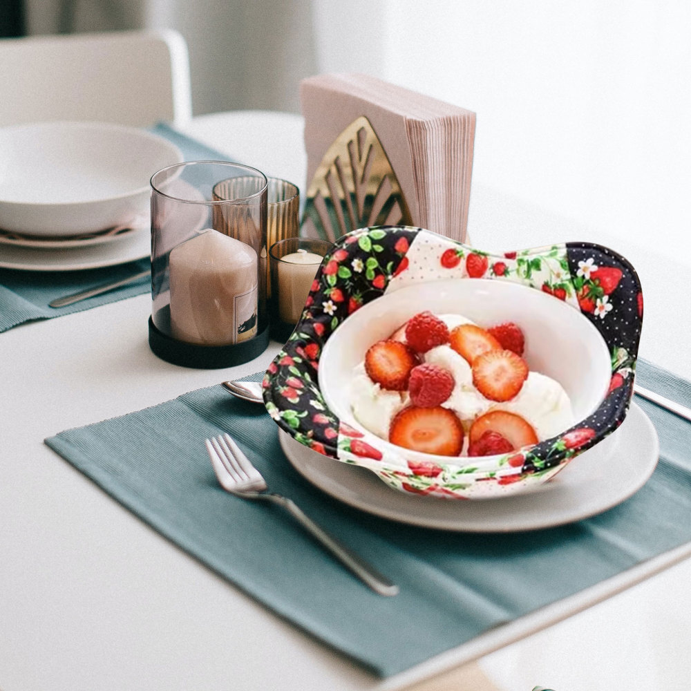 Bowl Cozy Pattern Template Templates Sewing Patchwork Ruler