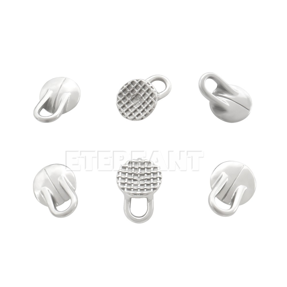 ETERFANT Dental Ortho Lingual Buttons Round Bondable/Rectangular/Button Chains