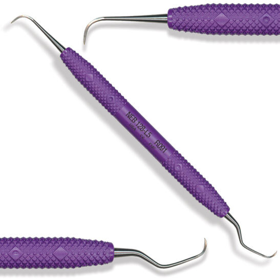 PDT R091 Cruise Line #128/L5 Nebraska Anterior Dental Scaler With Resin Handle