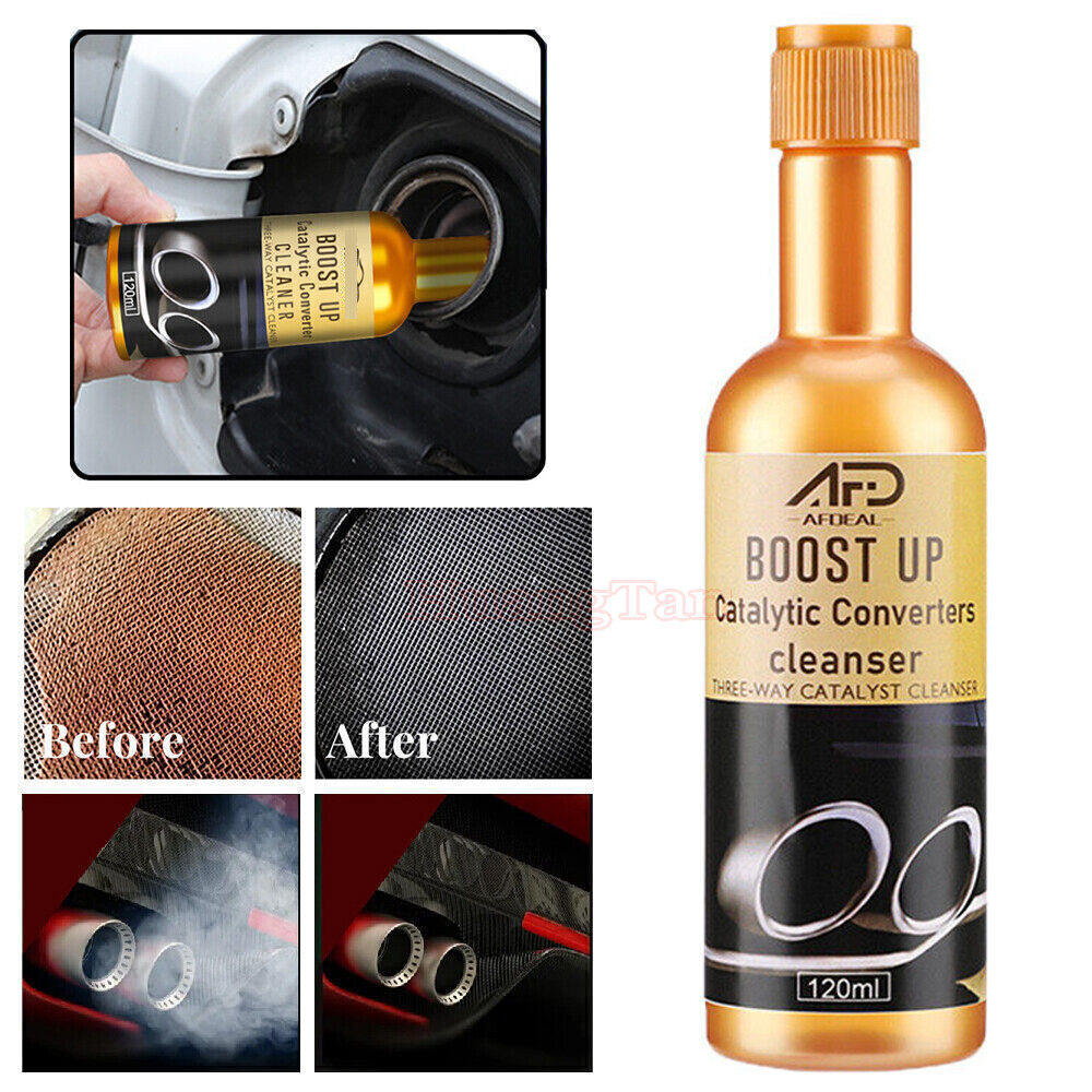 10PCS Boost Up Vehicle Engine Catalytic Converter Cleaner Cleaning Multipurpose