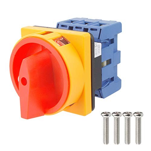 Universal Switch 2 Position 3 Phase Panel Rotary Selector Changeover Switch