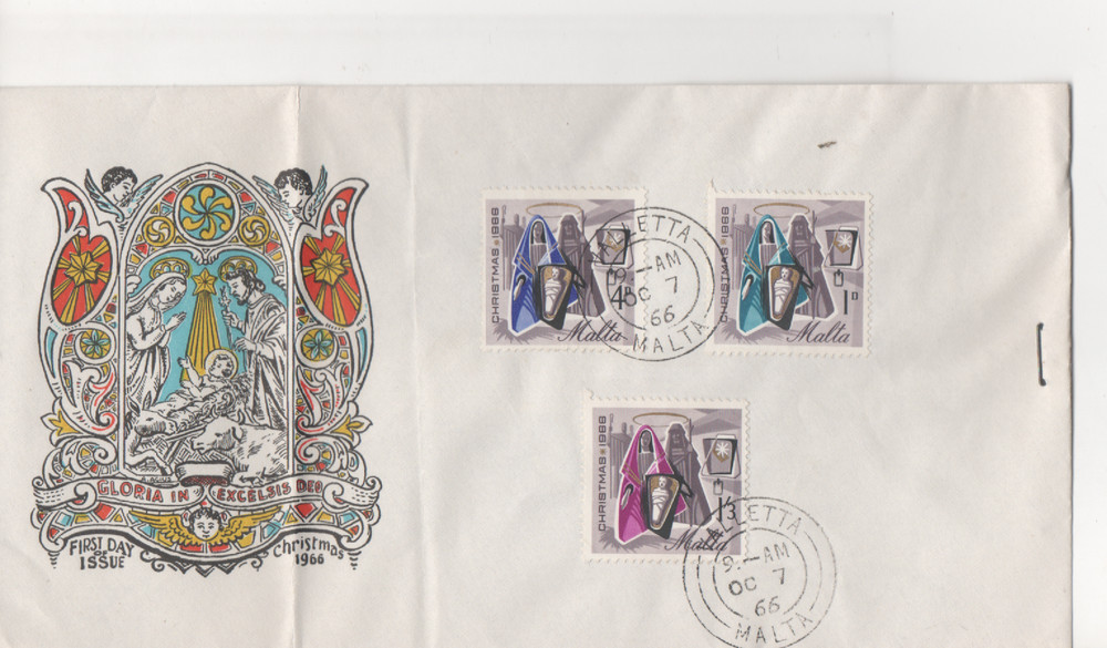 MALTA - FDC - 1966 - CHRISTMAS