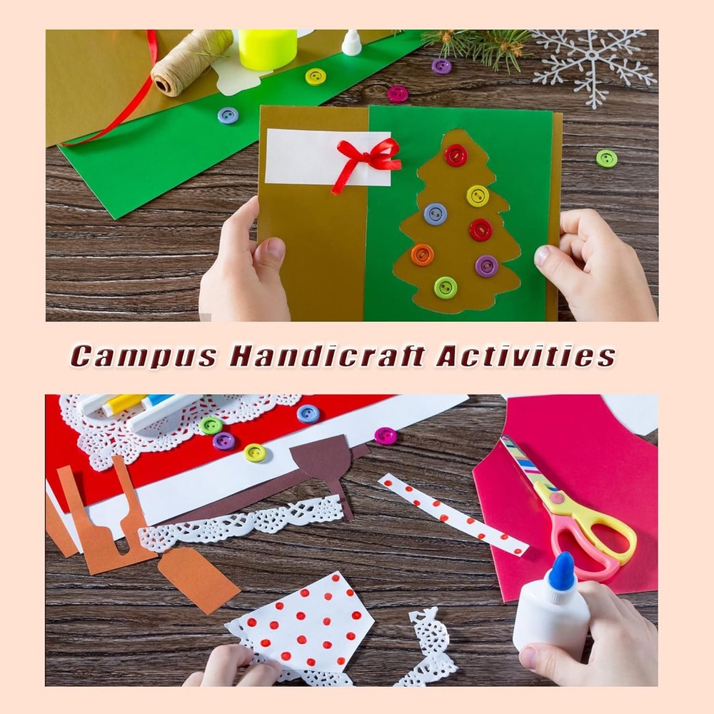 700pcs Buttons for Crafts, Assorted Size Iridescent for...