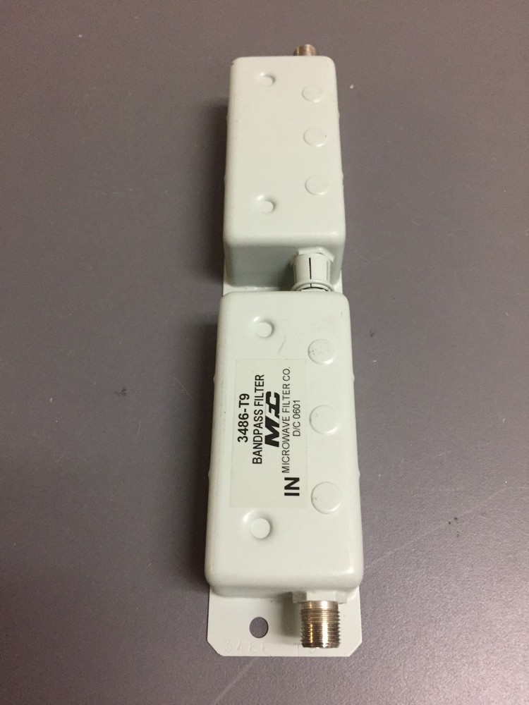 Microwave Filter Company 3486-T9, Bandpass Filter