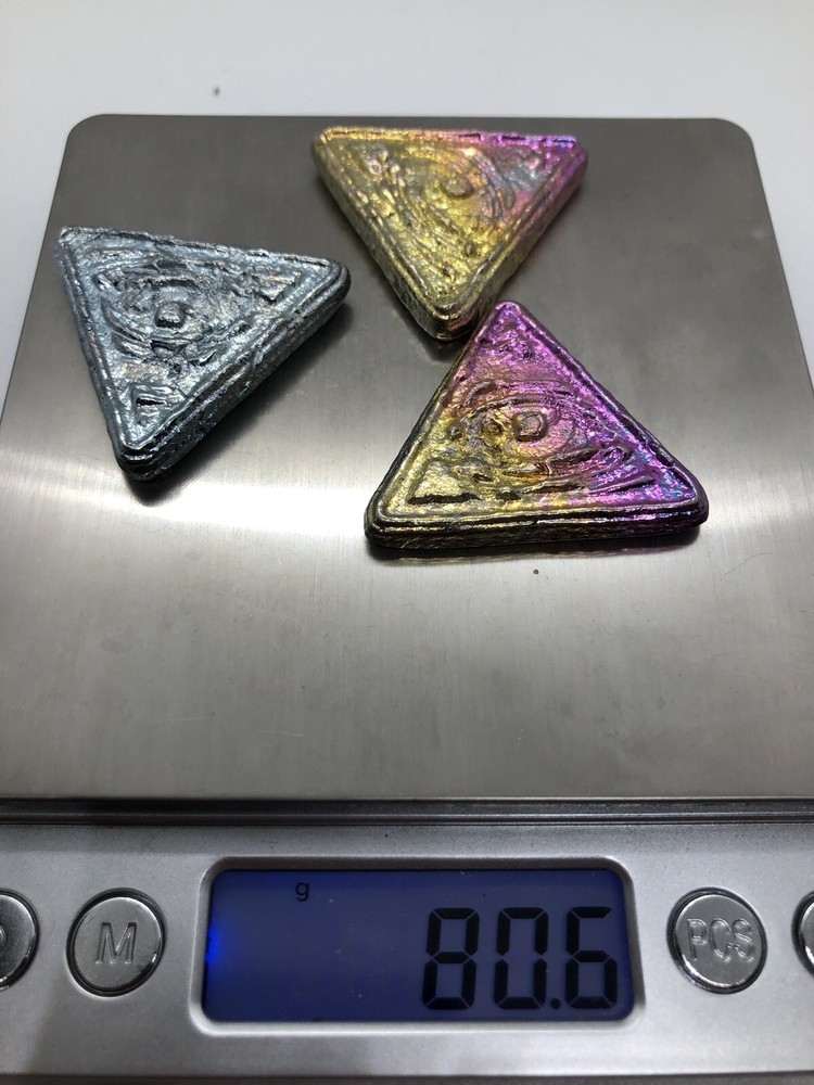 Bismuth Illuminati Eye set