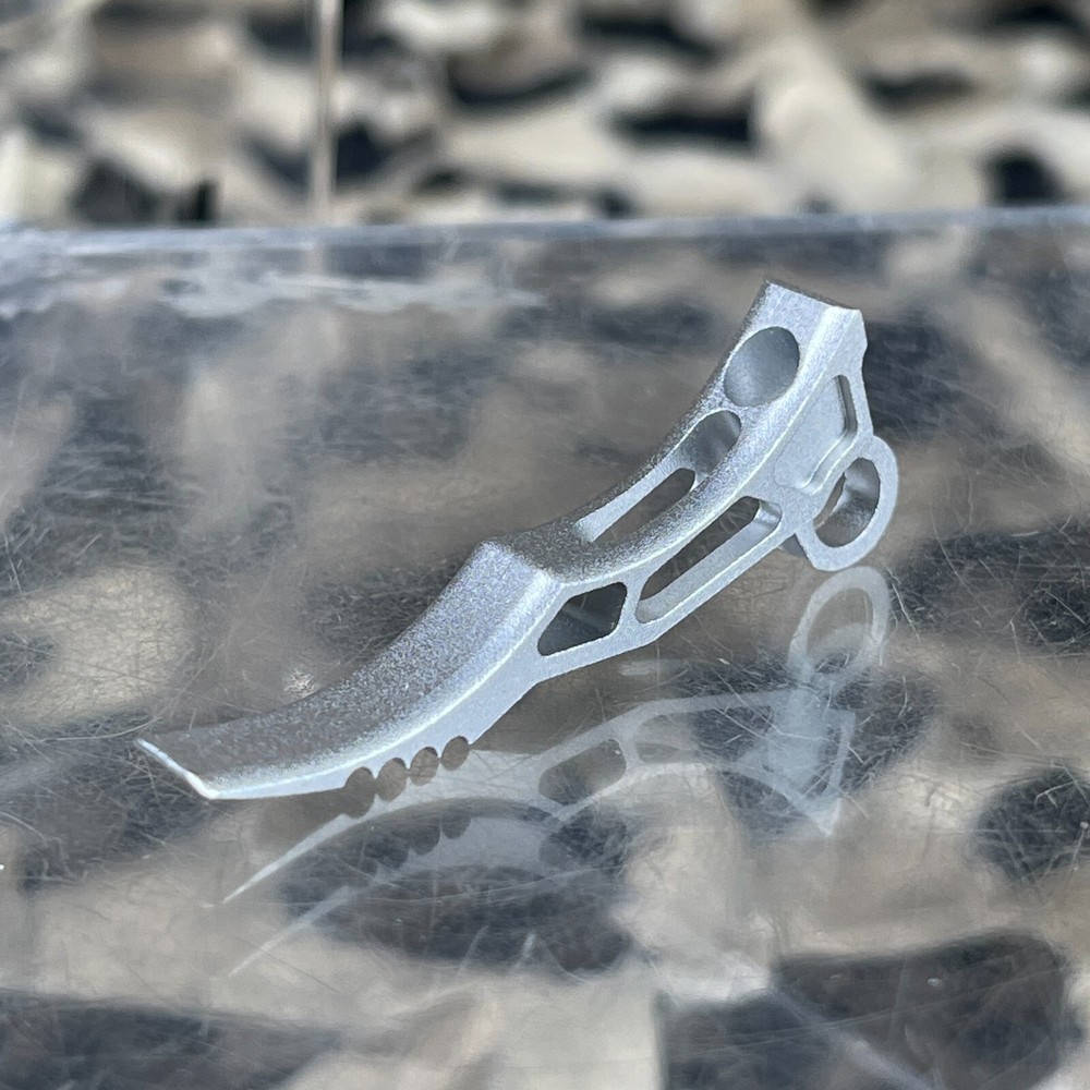 NEW HK Army CS2/CS3 Grim Death Blade Trigger - Silver