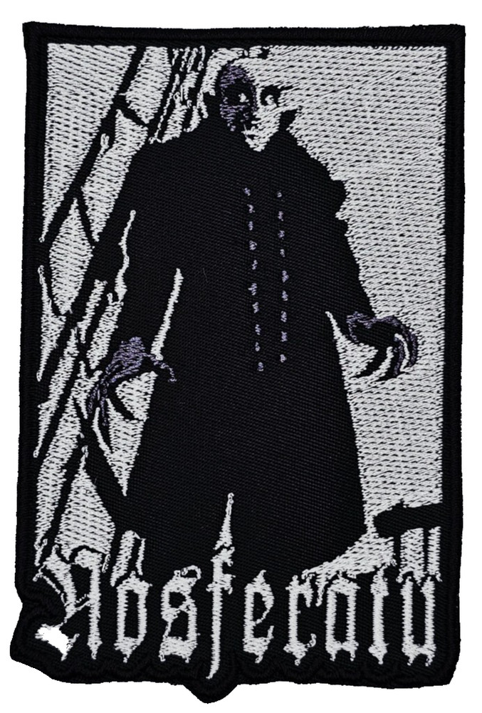NOSFERATU BOAT SCENE WHITE EMBROIDERED PATCH