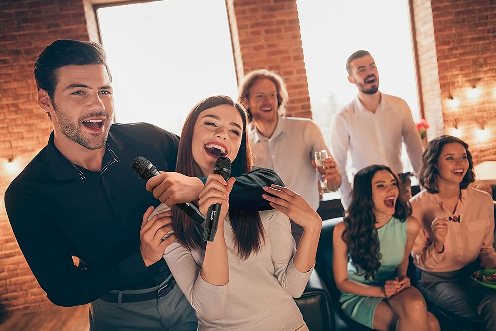 Gemini UHF Plug & Sing Karaoke DJ Wireless Microphone System