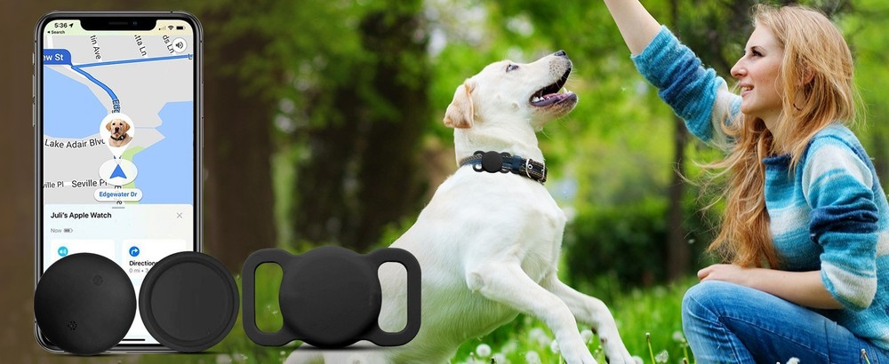 Smart Dog Tracker, Pet Location Tracker, MFi Certificated Tracking Device, Water