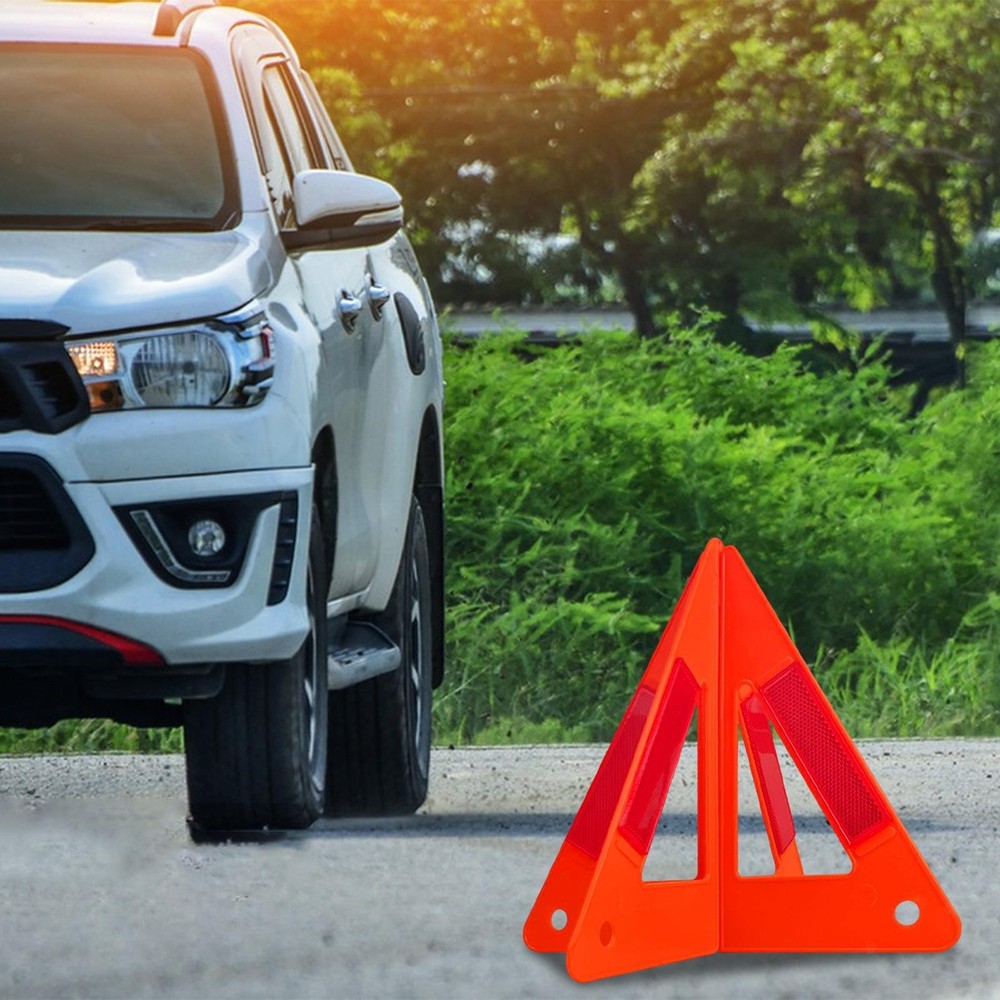 Emergency Warning Triangle Foldable Portable Multifunction