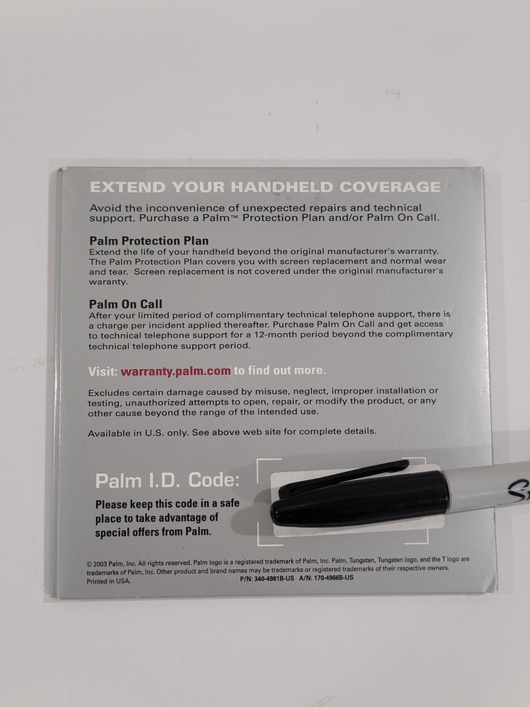 Palm Tungsten Desktop Software & Software Essentials 2 Discs For Windows & Mac