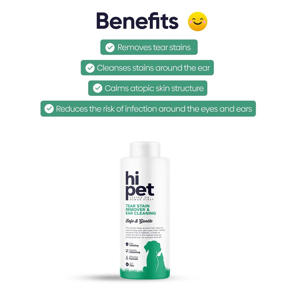 Hipet Tear Ear Cleaning Solution 120 ml