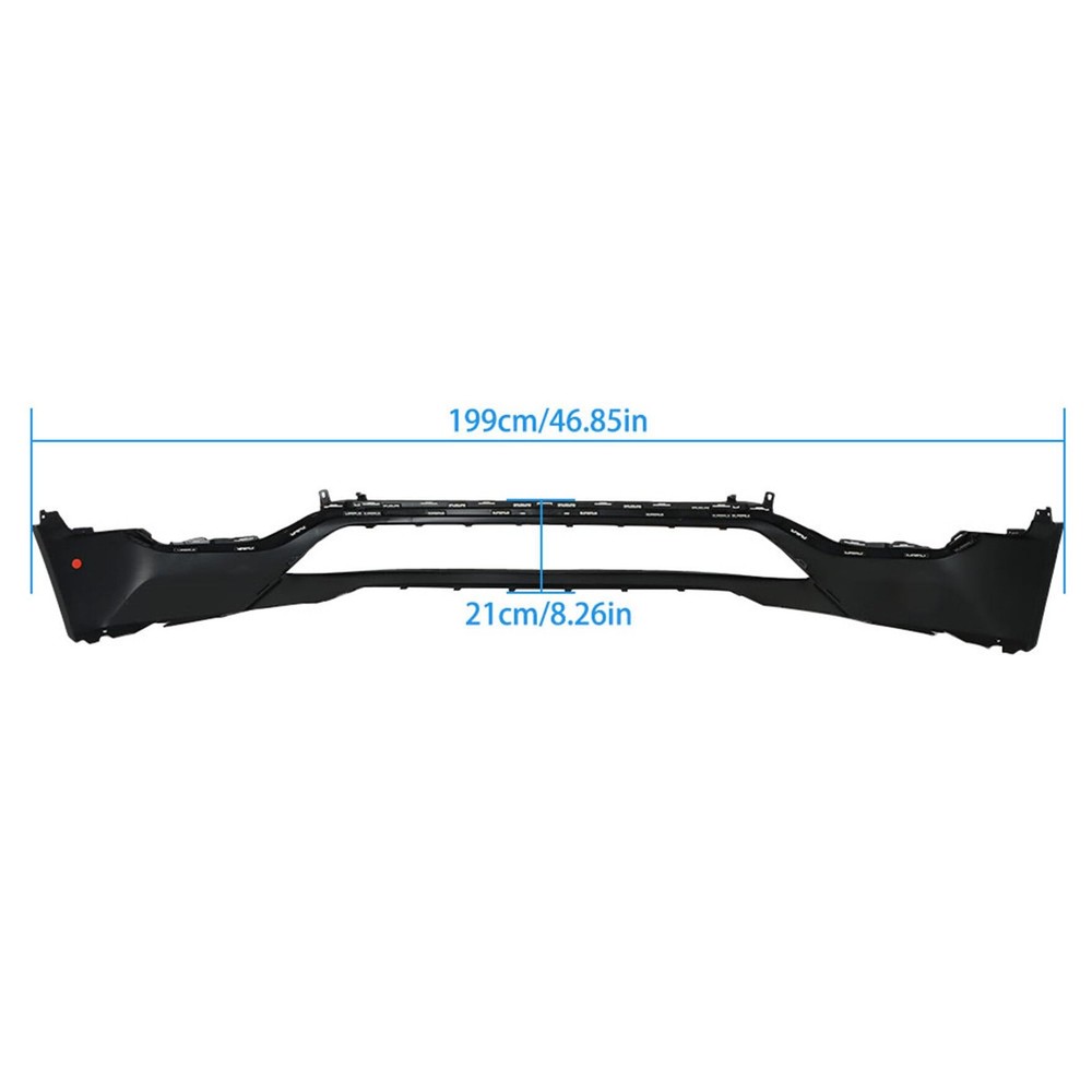Primed Front Lower Bumper Cover Acadia 2017 2018 2019 84261210