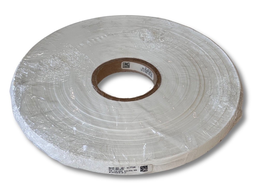 Eagle Wright Coated Polyester Thermal Transfer Printable White 0.75” x 334 Yards