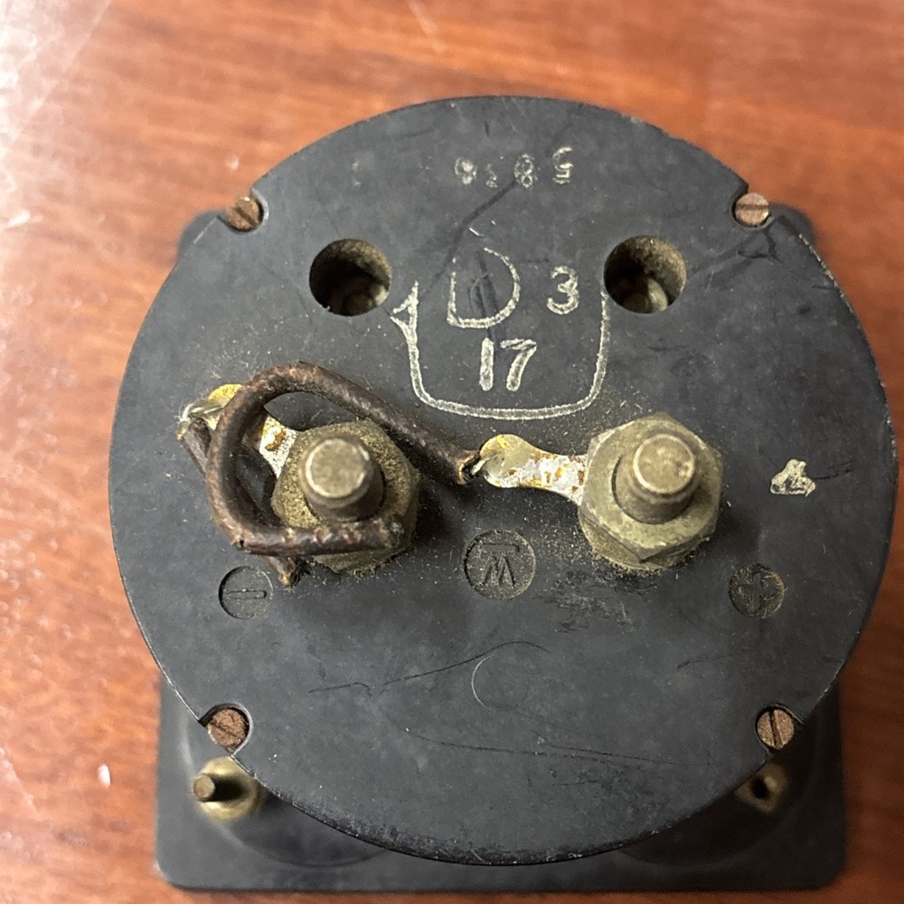 Vintage RCA DC Microamperes Panel Meter *** Untested