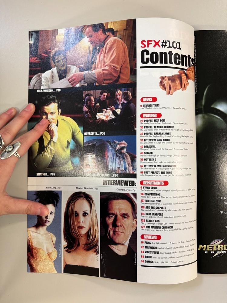 Buffy The Vampire Slayer 2000s 5 SFX Buffy Feature Article MAGAZINES BUNDLE