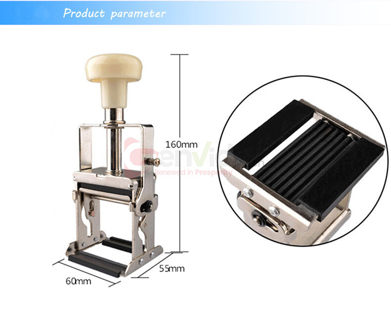 Portable Inkjet Code Printing Machine Manual Handheld Date Printer Coding Tool
