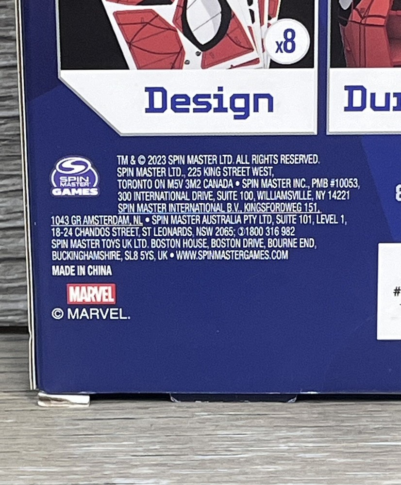 MARVEL SPIDER-MAN 3D Puzzle 82 Piece Set Model Kit Display Decor SEALED