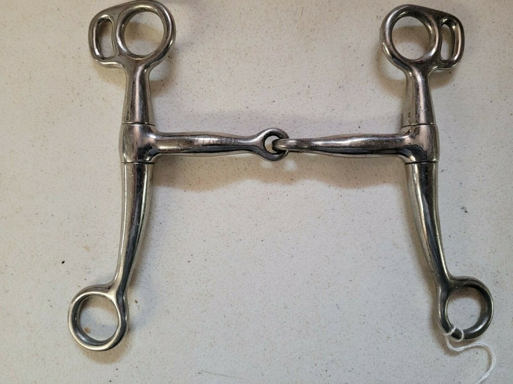 Partrade Short Shank Snaffle - 4.5" size