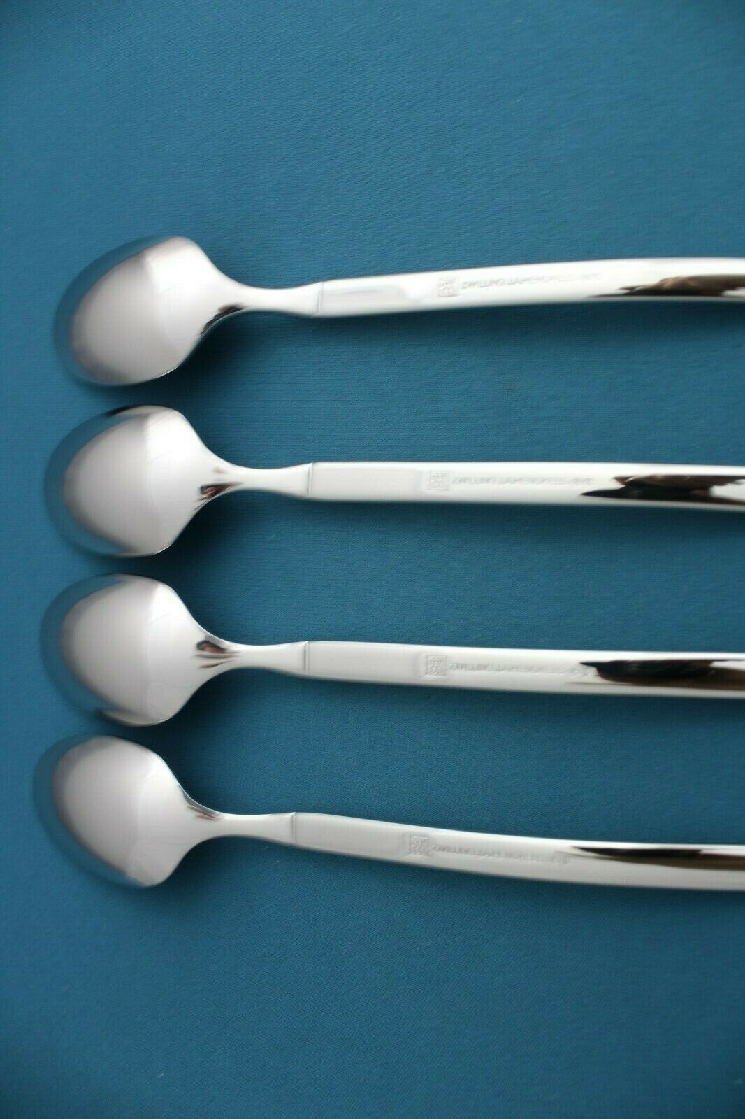 4 Teaspoons Zwilling J. A. Henckels OPUS Glossy 18/10 Stainless 6 1/2"