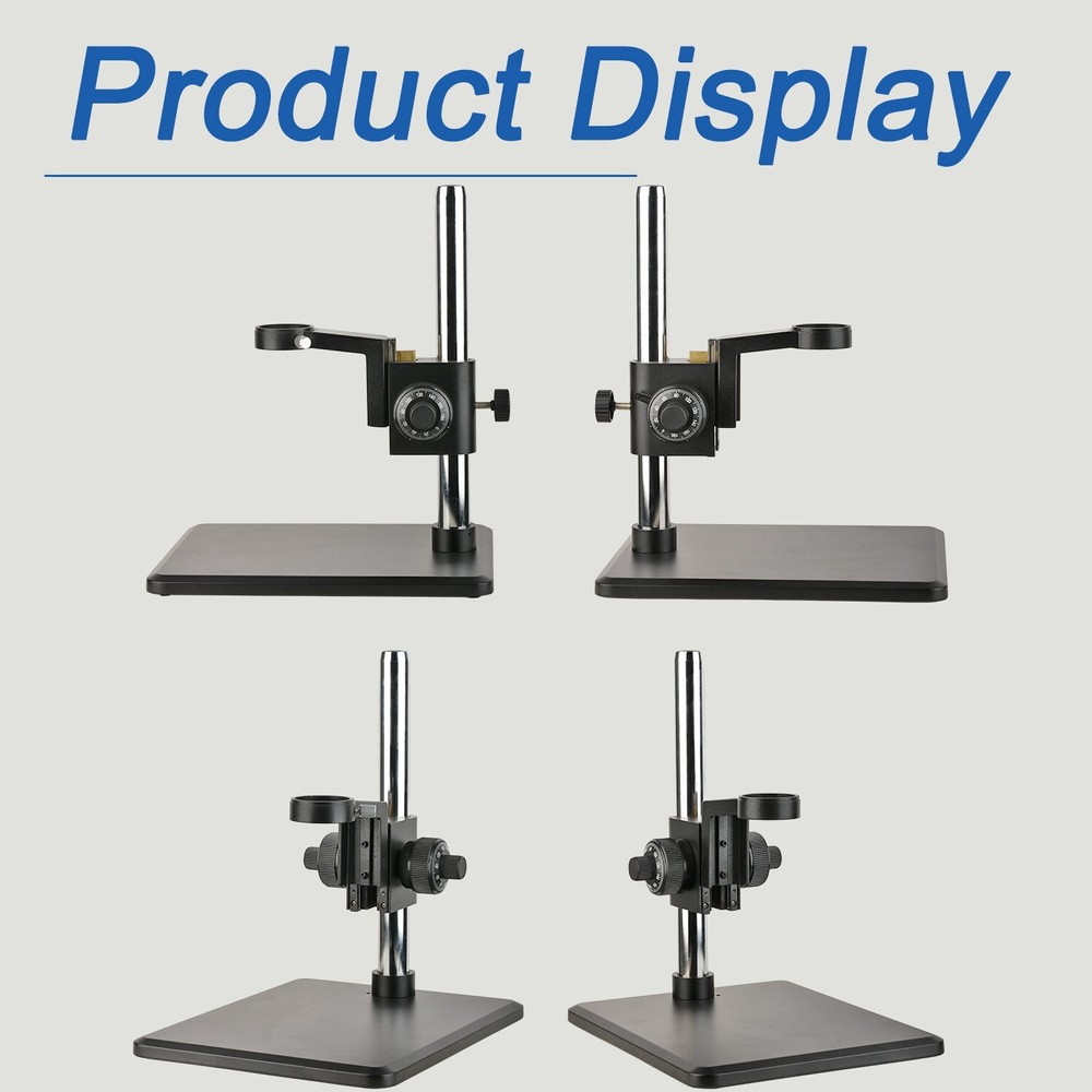 KOPPACE Microscope Bracket Base,Lens Aperture 50mm,Column height 350mm