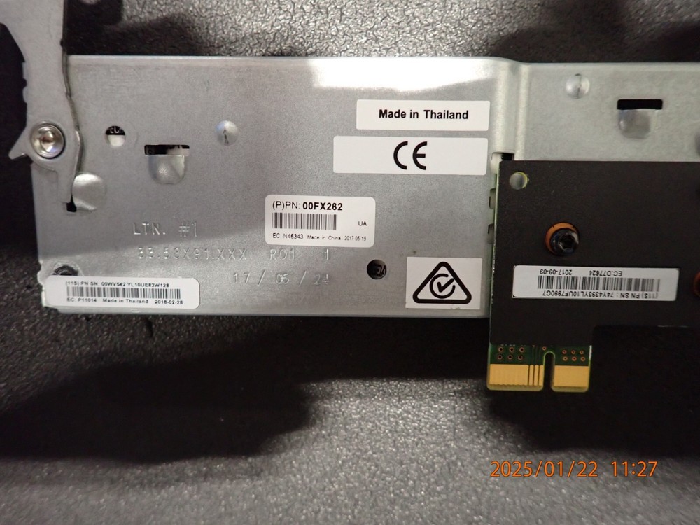 IBM 00FX262 00NU332 server systems Backup Power Module Card