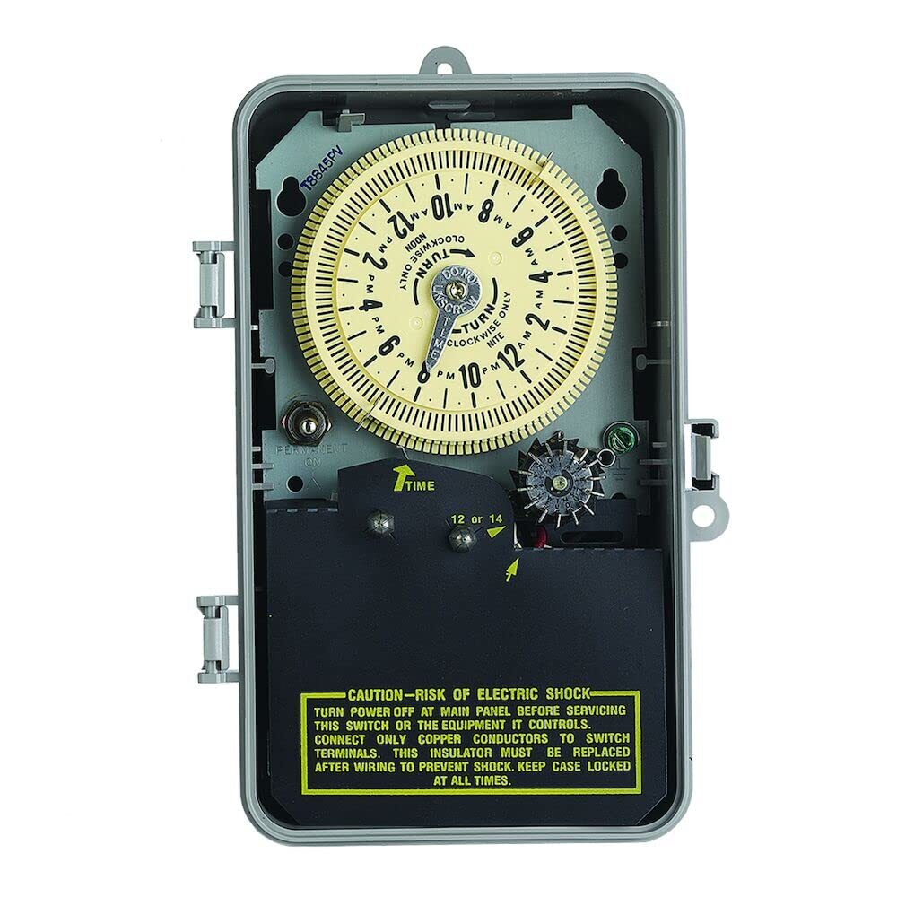 Intermatic T8845PV SPST 125-Volt Mechanical Cycle and Irrigation Timer Switch -