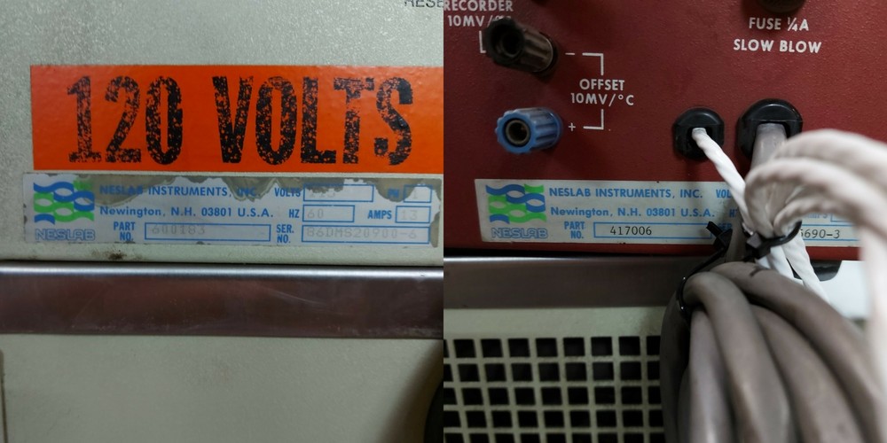 Neslab 600183 Alfa RTC-A Recirculating Bath -30-100℃ 115VAC w/Digital Controller