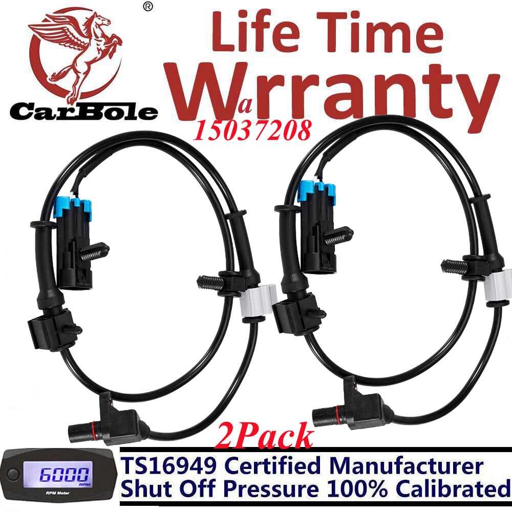 2 x Front & Rear ABS Wheel Speed Sensors for Chevy Avalanche 1500 2500 GMC Yukon