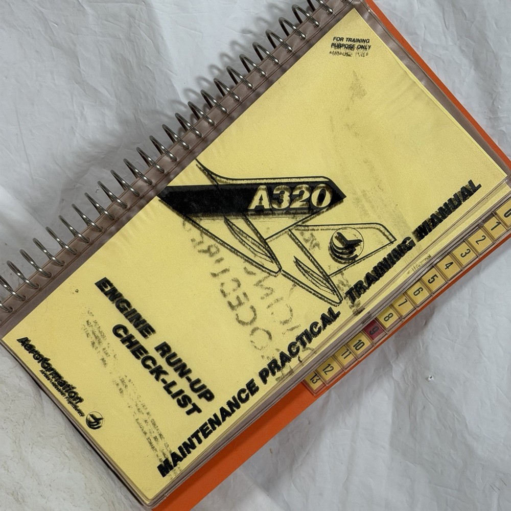 A320 Engine Run-Up Check-List Aeroformation Maintenance Training Manual