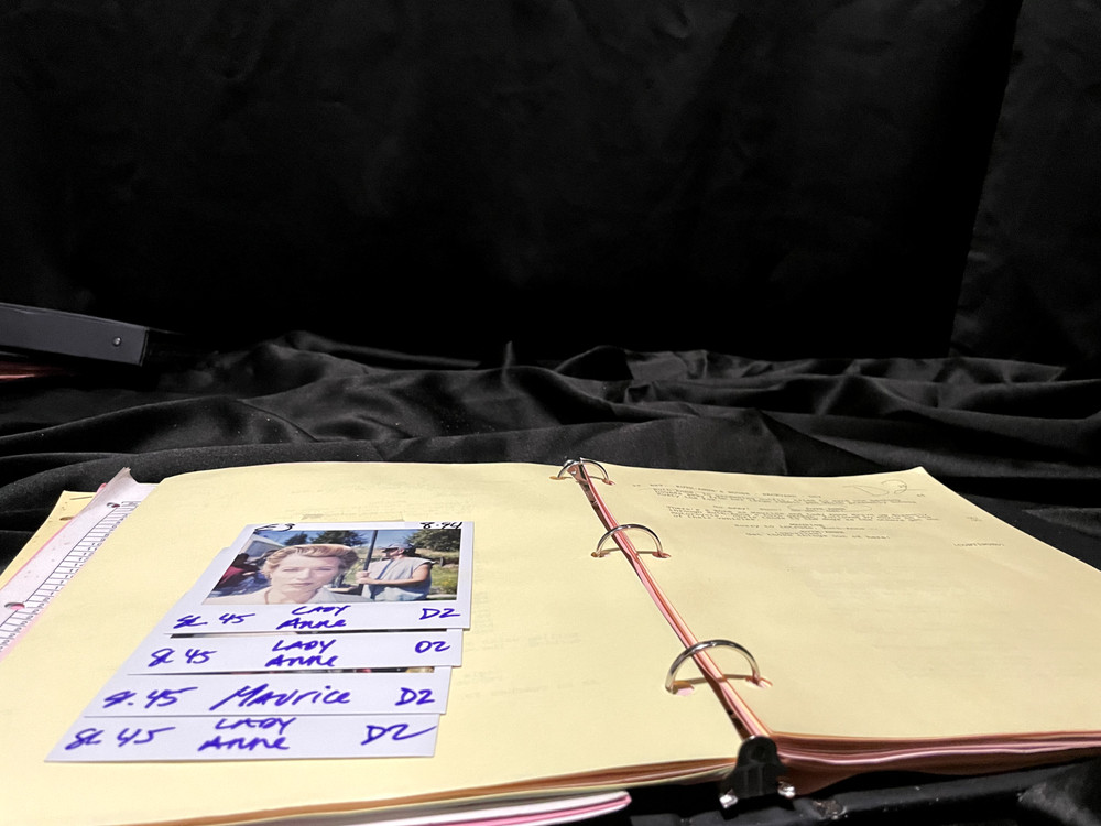 Northern Exposure Script with Cast Polaroids - Shofar, So Good