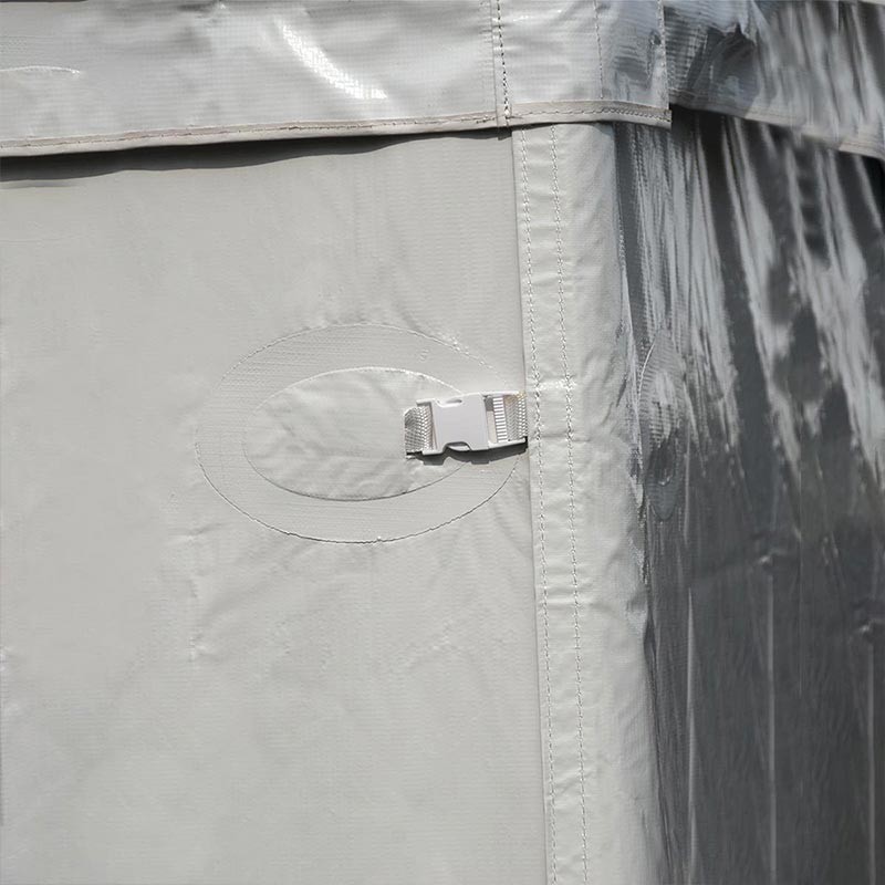 8x20 Solid Sidewall for High Peak Canopy Event Tent Outdoor Party Vinyl OPEN BOX