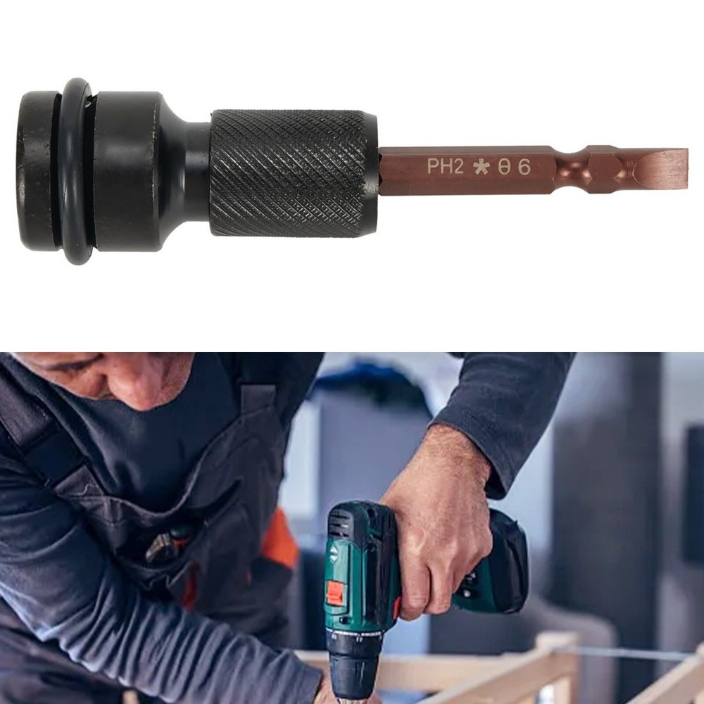 Convert Wrench Into Drill With Socket Adapter Easy And Efficient Kit