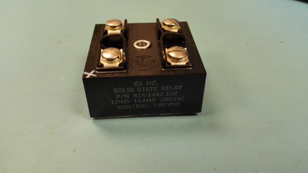 61A-14A2-10Z TELEDYNE RELAY SOLID STATE 14A, 280 VAC CONTROL 7-85VDC
