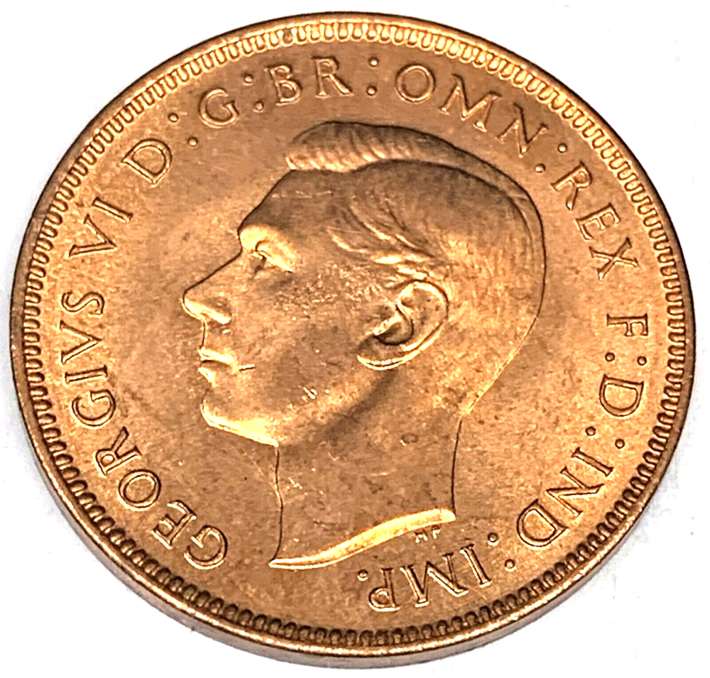 # C6264 GREAT BRITAIN COIN, FARTHING 1948 Unc.