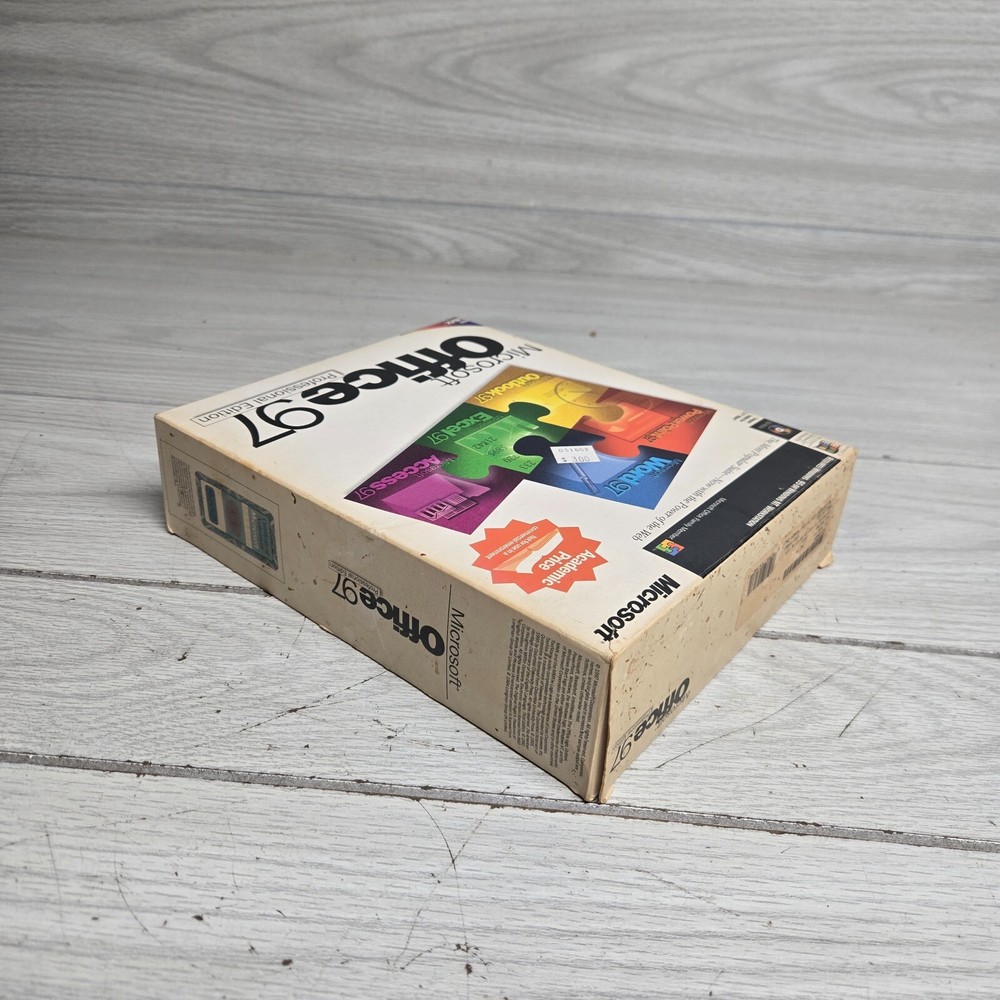 Microsoft Office 97 Professional Edition With Box