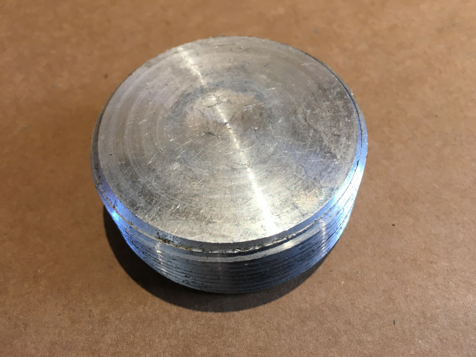 APPLETON PLG-200A 2" ALUMINUM RECESSED PLUG, THREADED, CONDUIT