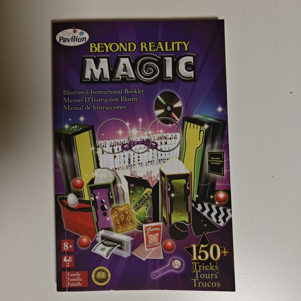 Instruction Book Replacement Part Only Beyond Reality Set Magic Pavilion
