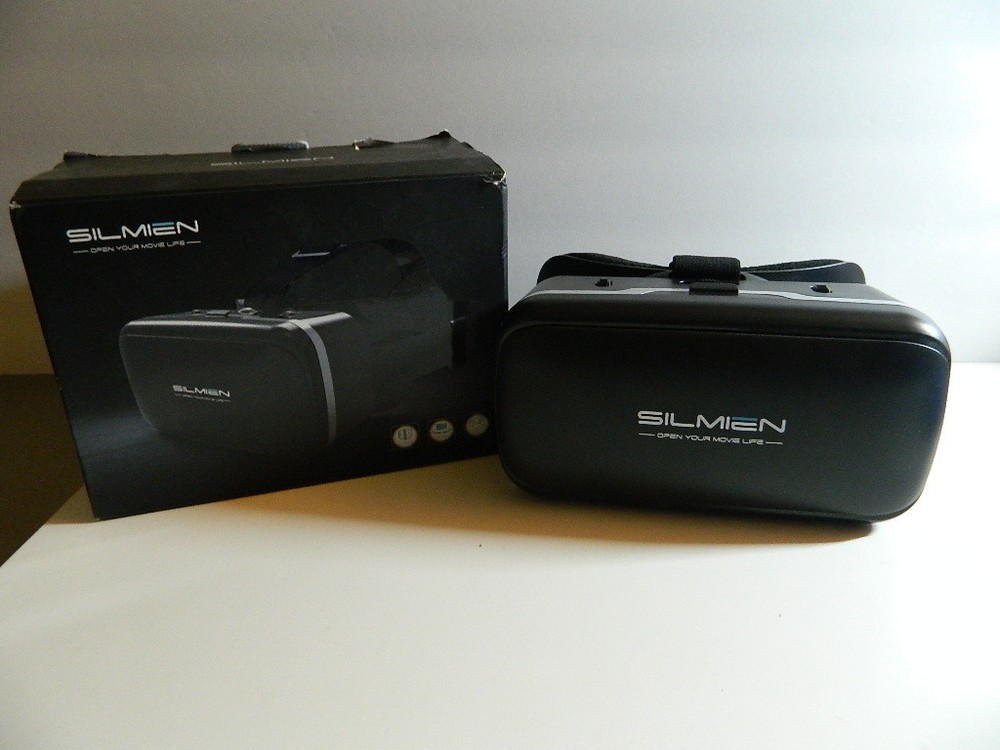 SILMIEN 3D VR Glasses with removable panel *Free Shipping*