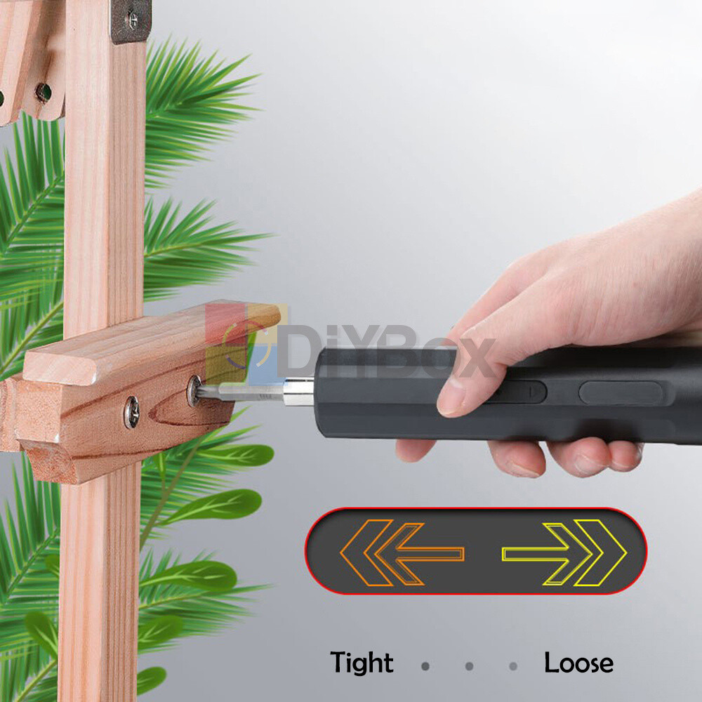 Mini Cordless Drill Electric Screwdriver Drill Driver Bits Home Rechargeable Kit