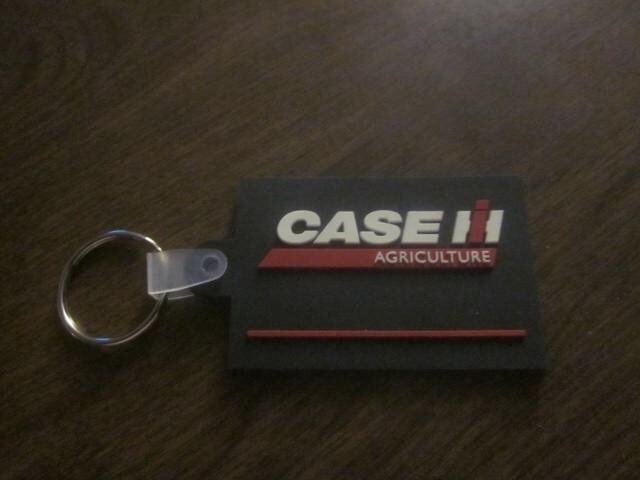 Rubber Case IH Keychain / Key Ring - new