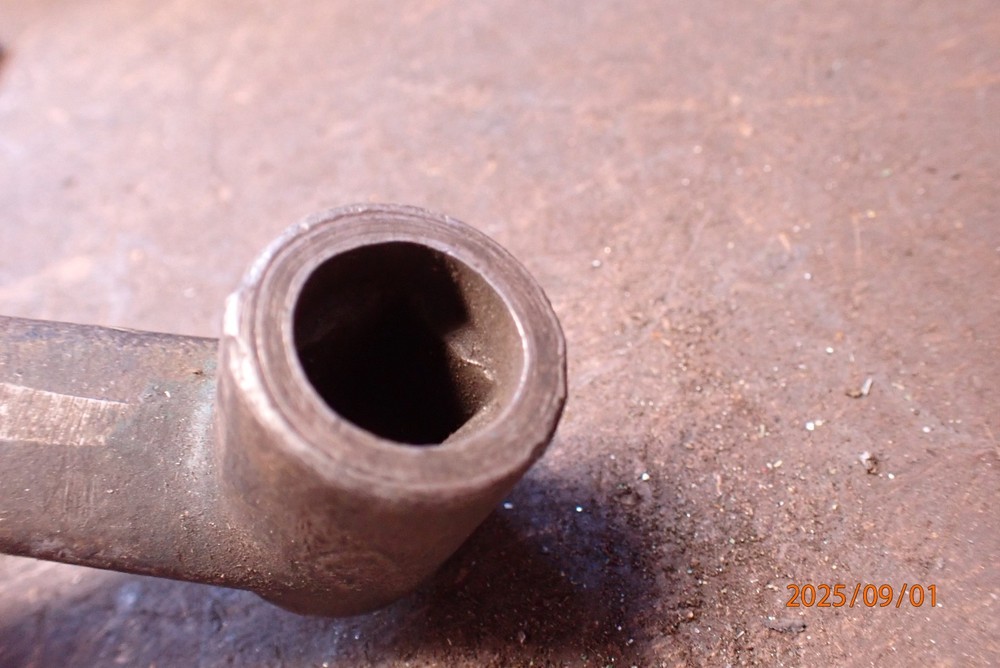 OLDER SMALL MACHINE VISE FIXTURE CRANK HANDLE