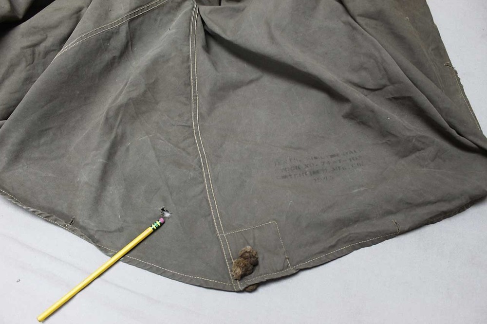 US Army 1945 Tent Shelter Half . FLU5047