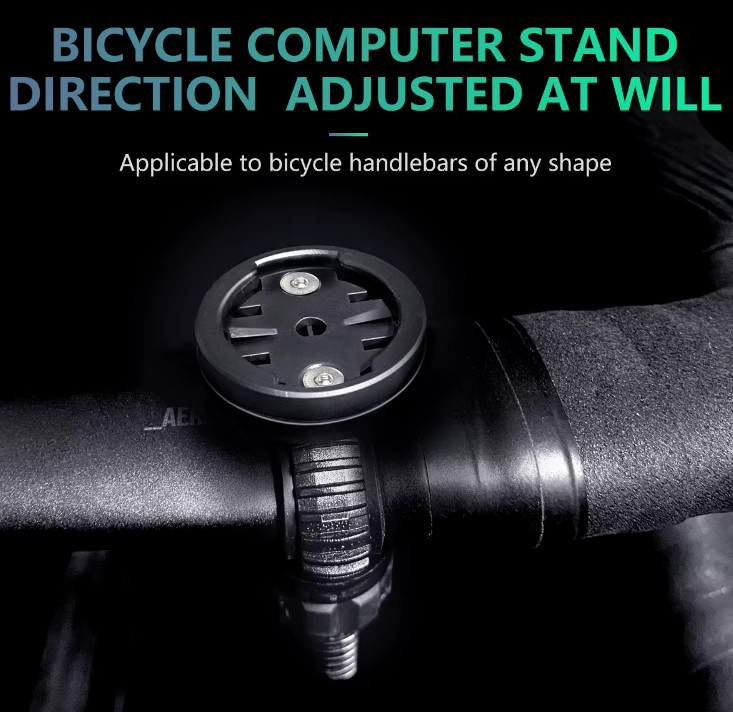 Bicycle Computer Mount Holder Adjustable Base Stopwatch Speedometer Support Stan