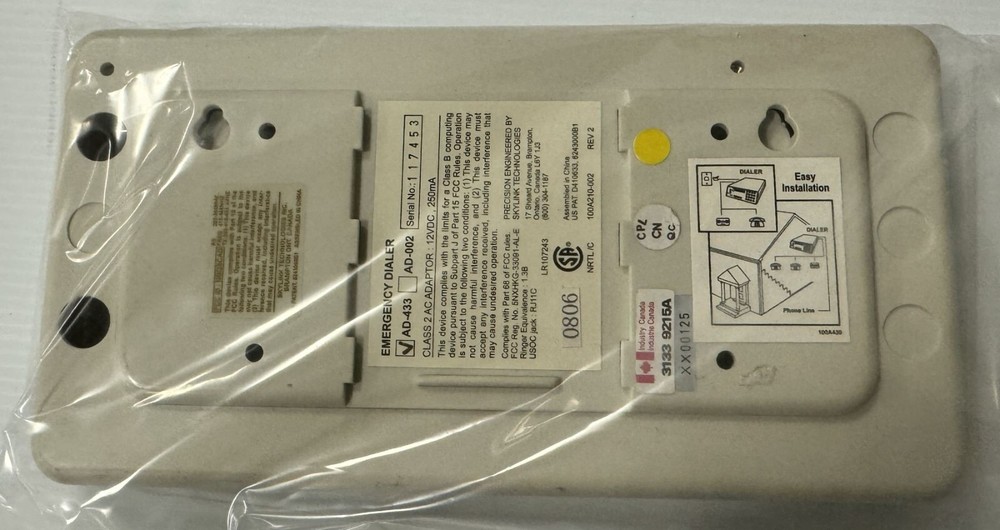 Sky Link #AD-433 Dial-Alert See Pics