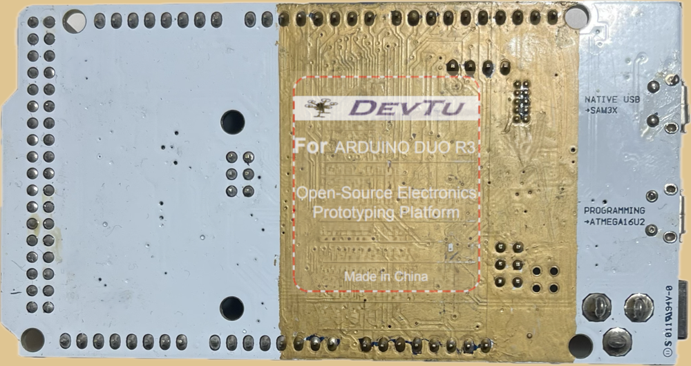DevTu 32-bit 84MHz ARM Processor Compatible For Arduino Due R3