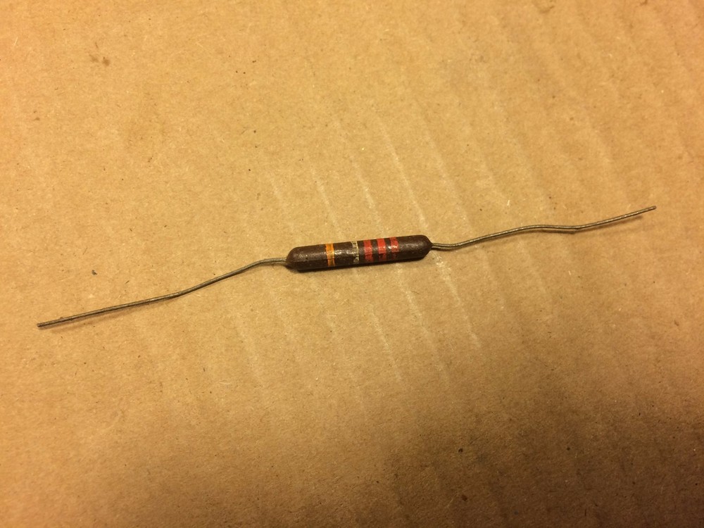 NOS Brown Bumble Bee .0022 uf 10% 300v Capacitor Tone Cap TESTED .0033 (23 avail