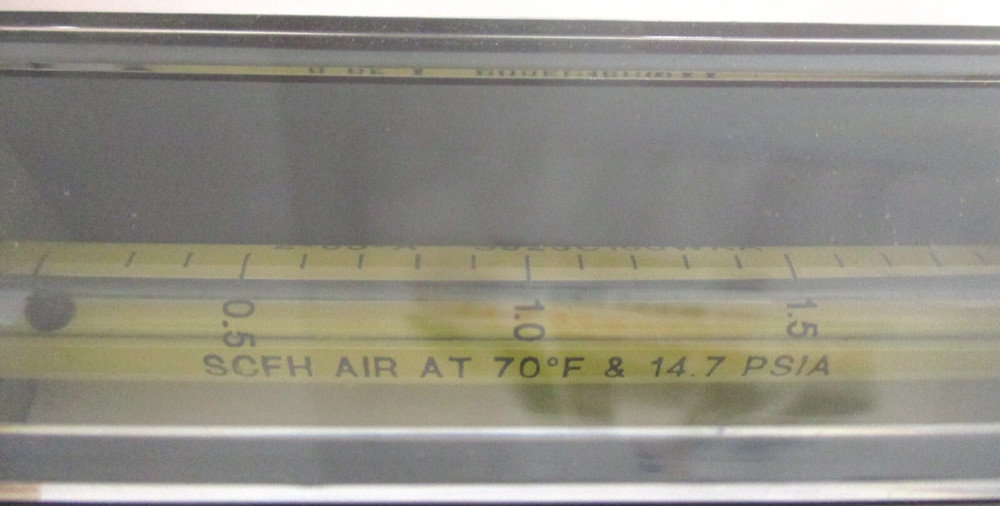 BROOKS INSTRUMENTS , 1350EBA7CNE1A, SHO-RATE, VARIABLE FLOWMETER , SURPLUS